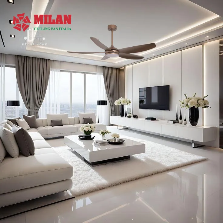 Giới thiệu khái quát về quạt trần cho trần thấp